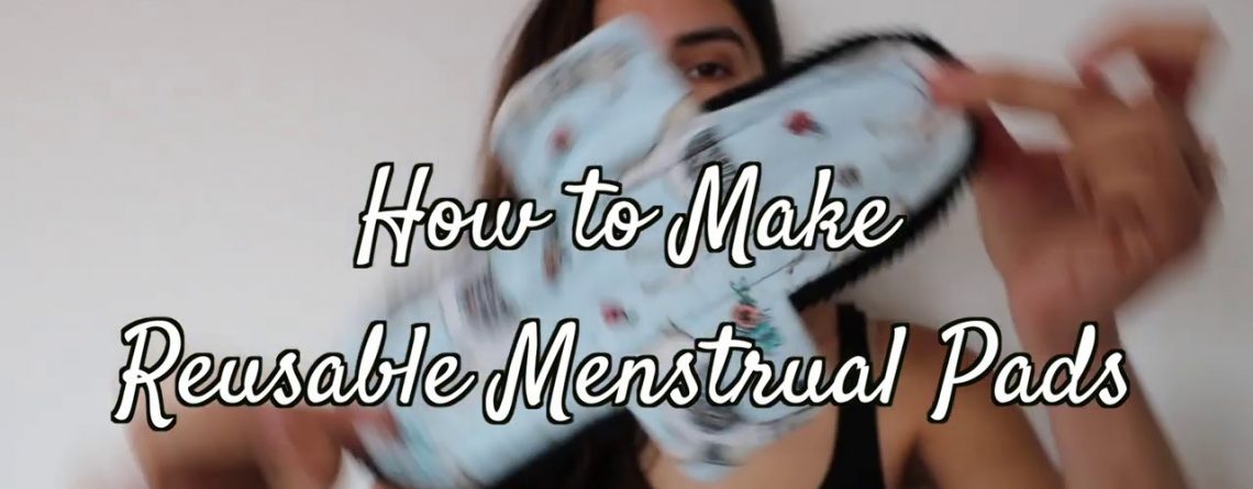 What materials are used to make menstrual pads